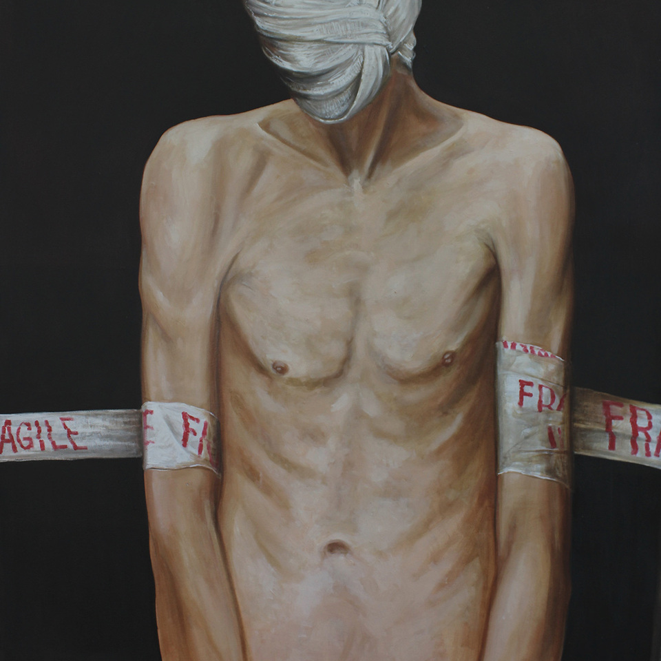 Purgatory, 2021, oil on canvas, 110x100 cm