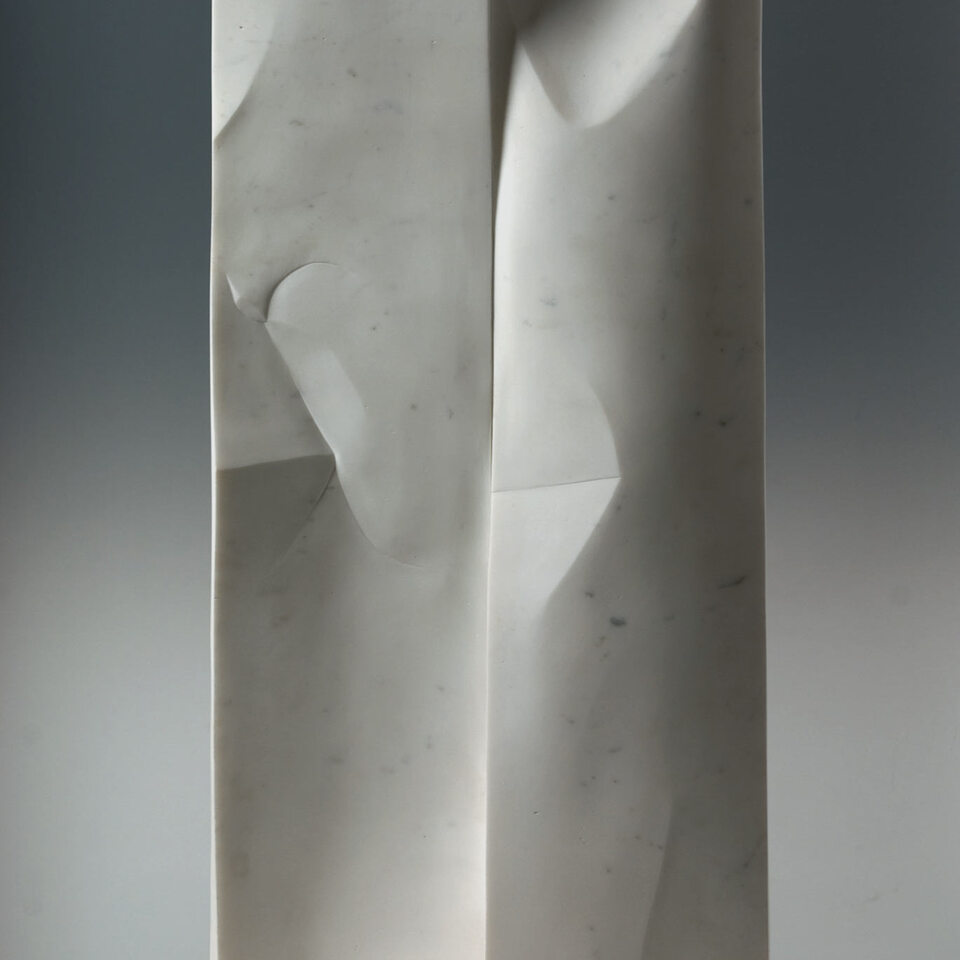 Together, 2011, White Marble, 400x200x60 cm