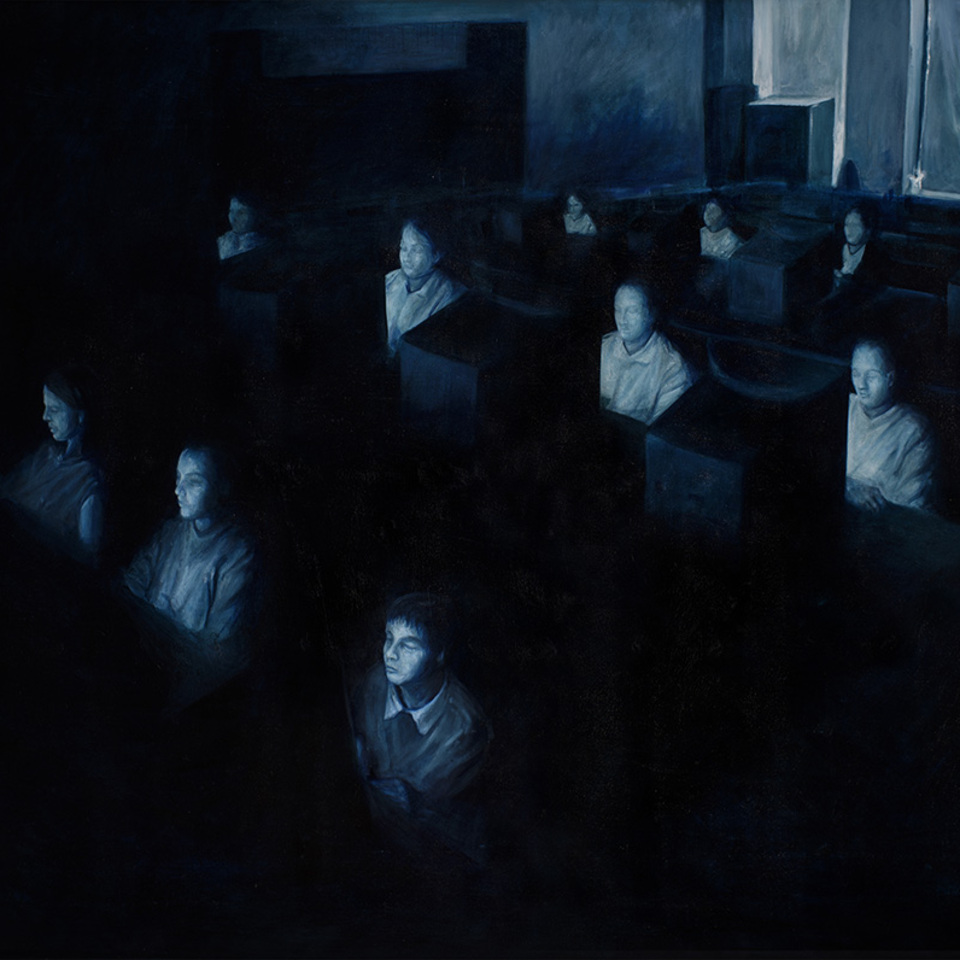 Class, 2018, oil on canvas, 300x200 cm