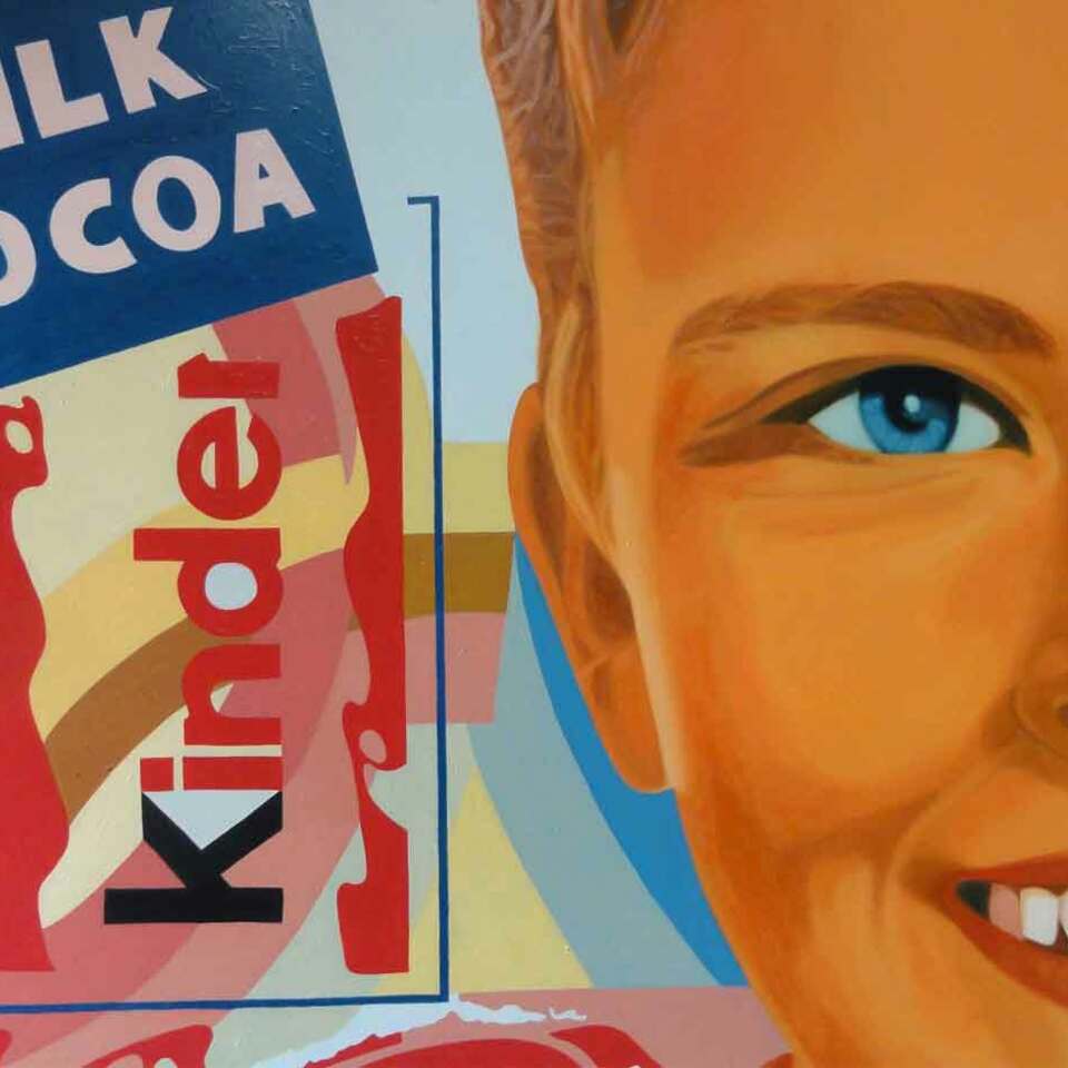 Children 2, 140x140cm, Oil on Canvas
