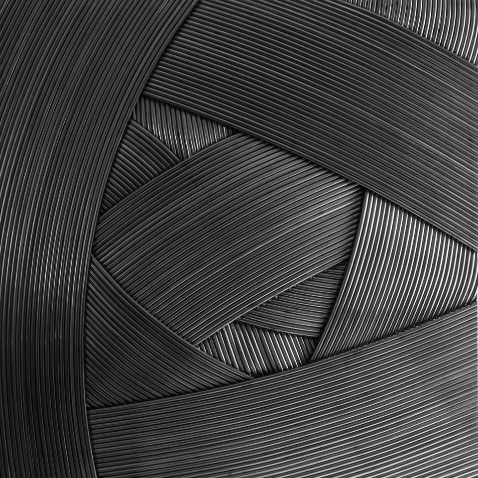 Behind the Mirror, 200x200 cm, stainless steel, 200 kg