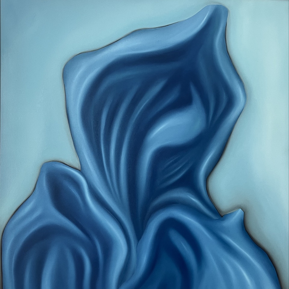 Hint, Oil on canvas, 2022.,120x100cm