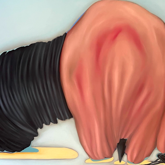 Idler, oil on canv.,2022., 120x220cm