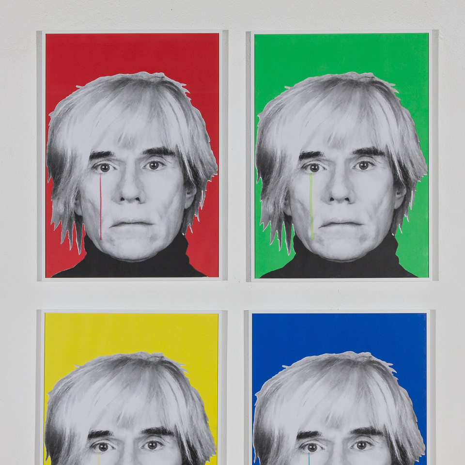 Warhol screen printing