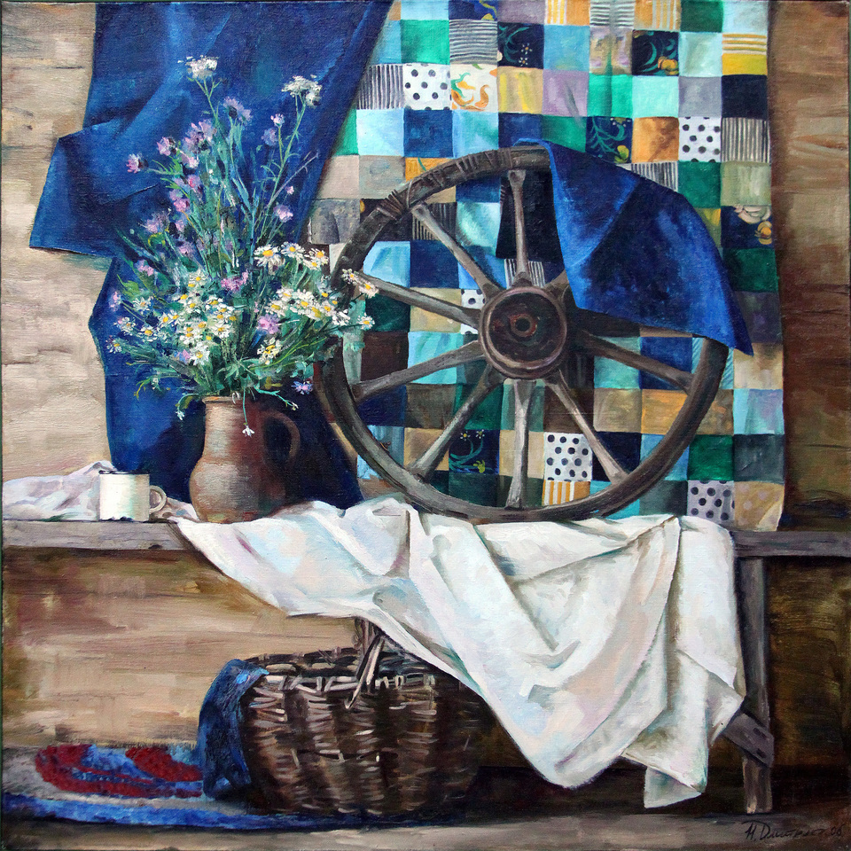 Rad, 2006. 100х100cm, oil on canvas