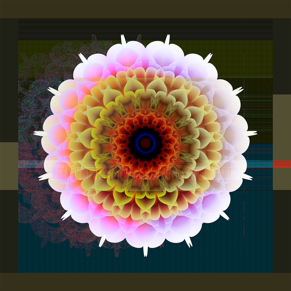 Glitch 2, 2014, New Media, acrylic glass, 120x120cm